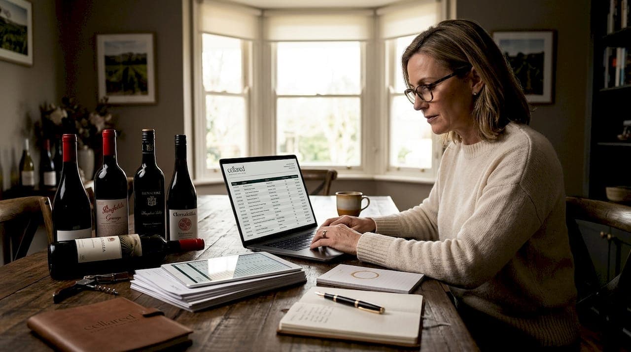 Streamline your private wine collection workflow for optimal value