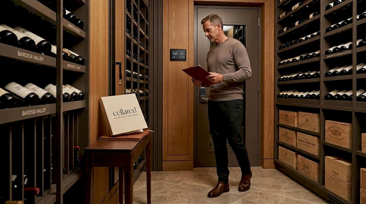 Wine cellar security workflow: a collector's guide