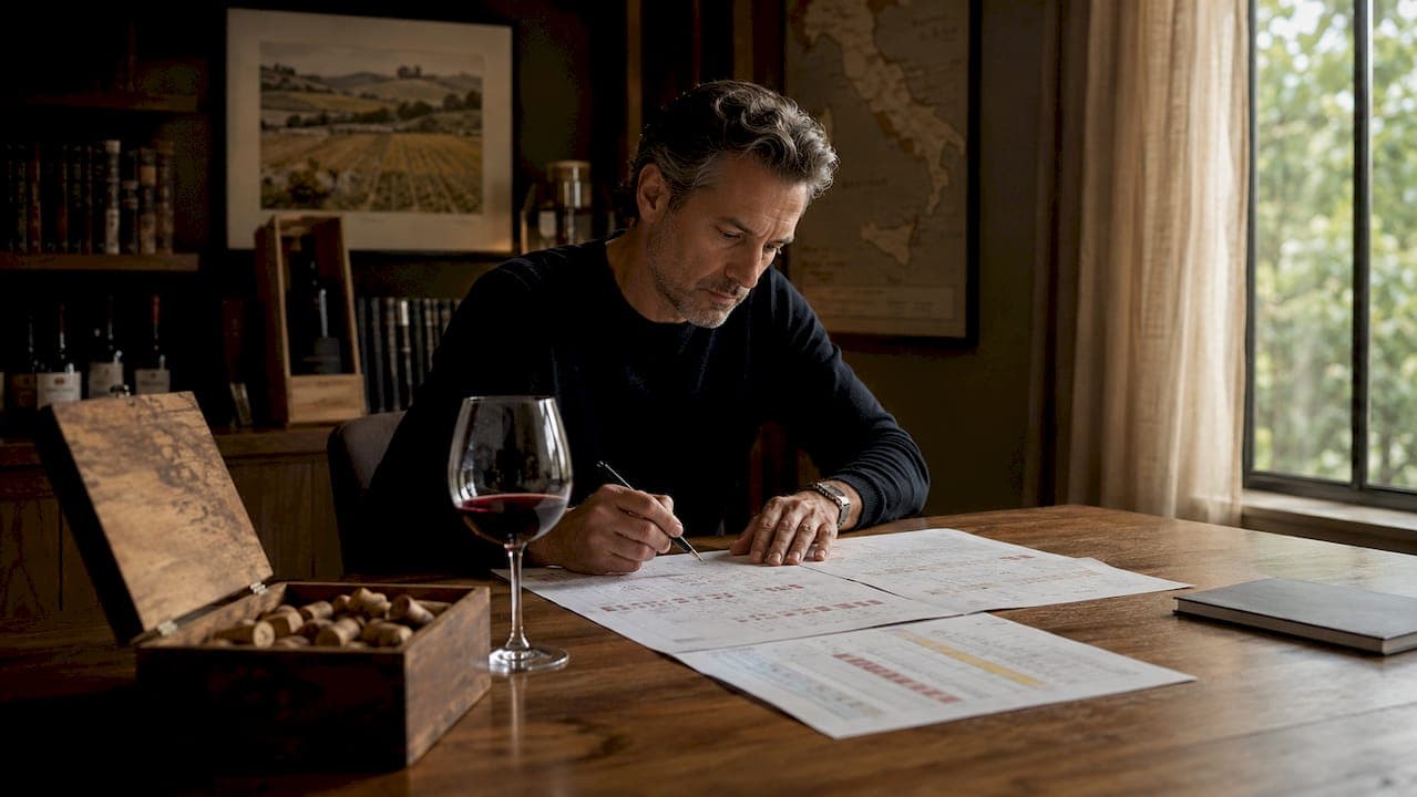 Wine vintage charts: a collector's guide to reading them
