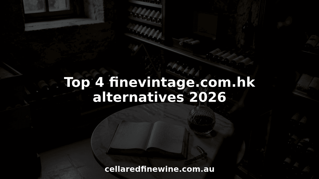 Top 4 finevintage.com.hk alternatives 2026